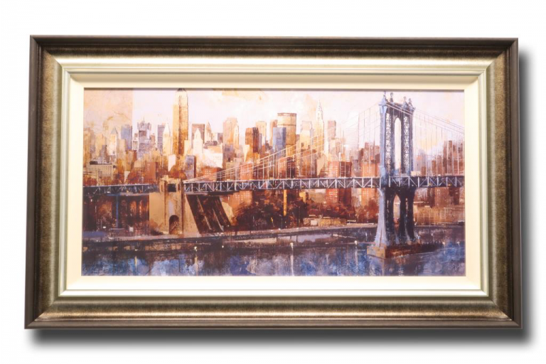 13457 Manhattan Bridge 66 x 112cm