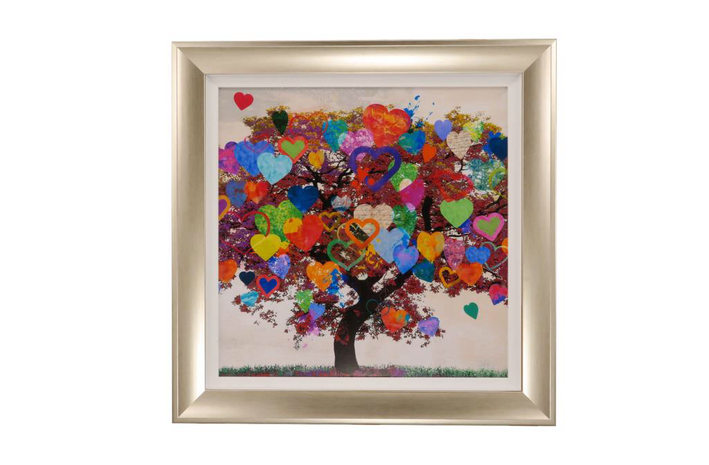 13687 Tree of Love Detail 84 x 84cm